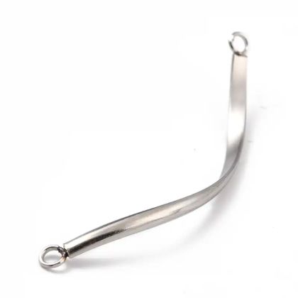 1 Стоманен конектор Twist спираловиден дизайн 42×2×1мм