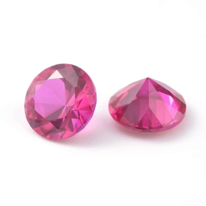 Кабошон Red Corundum от Cubic Zirconia, 1x2мм