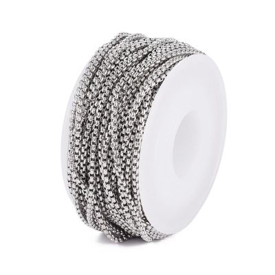 2 Верижка от стомана 304 с венецианска плетка 2x1мм