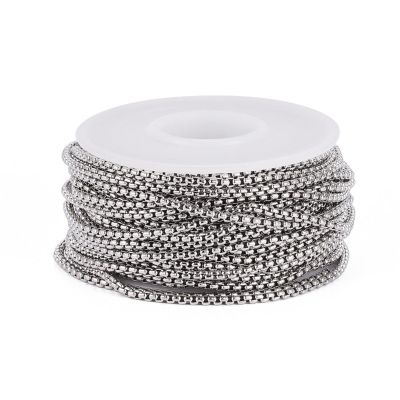 3 Верижка от стомана 304 с венецианска плетка 2x1мм