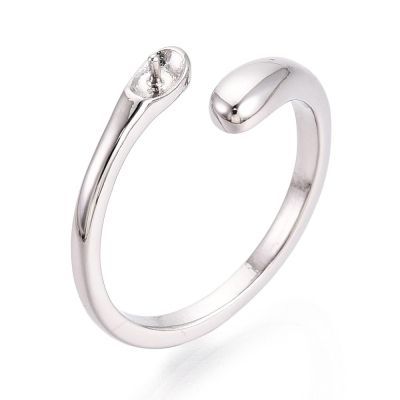 1 Елегантна месингова основа за ръчно изработване на пръстен