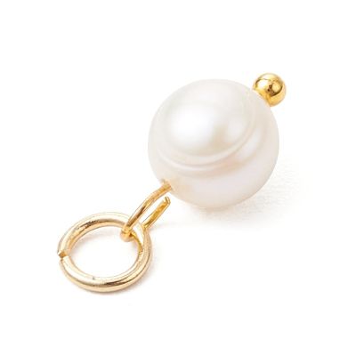 4 Висулка с естествена култивирана сладководна перла